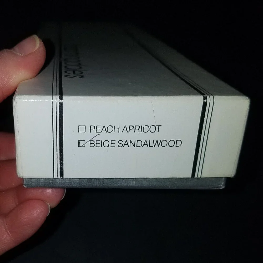 VTG Bloomingdale's Scented Beige Sandalwood 3 Cakes Soap NEW OLD STOCK in box